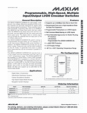 DataSheet MAX9134 pdf